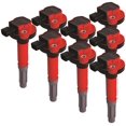 thumbnail image 1 of MSD Ignition Bobine d'Allumage 82488 Blaster; 8 Pack Bobine sur Prise; Rouge et Noir, 1 of 4