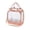 Pink, variant on Birdeem Portable Bird Carrier,Collapsible Nylon Mesh Travel Cage for Small Birds with Shoulder Strap,Breathable Pet Carrier with Wooden Perch and Tray,13.7X13X9.8 Inches