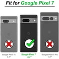 thumbnail image 3 of KOMI Pixel 7 Case, Google Pixel 7 Case with HD Screen Protector, Shockproof Google Pixel 7 Phone Case with 360° Magnetic Ring Holder Kickstand Phone Case for Google Pixel 7 Blue, 3 of 5