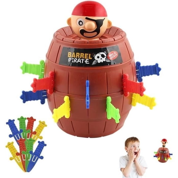 Board game - Pirate Peak - Pop Up Pirate - Ages 3 and up - Multicolor - 2 or more players