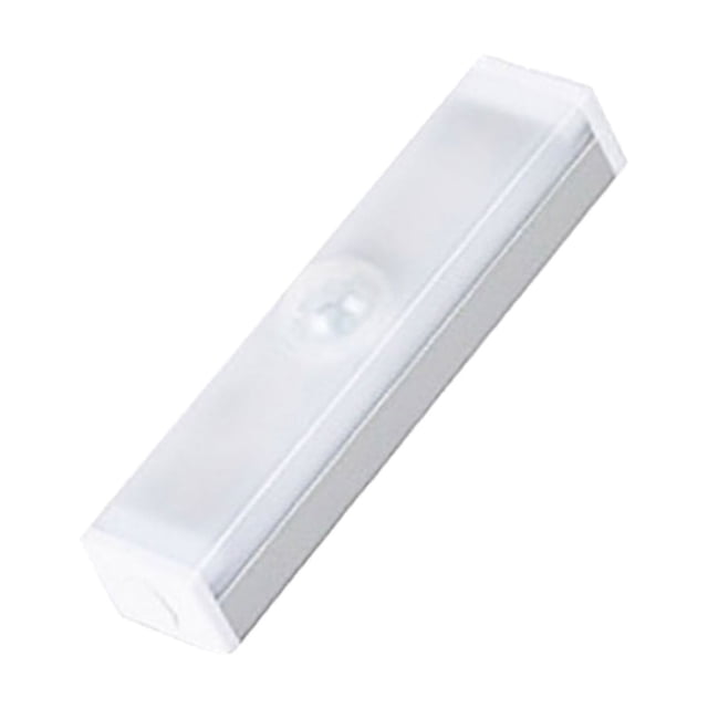 Magnetic Self-Adhesive LED Motion Sensor Night Light Bar - Rechargeable Wireless Closet, Cabinet, and Hallway Light with Warm White Glow