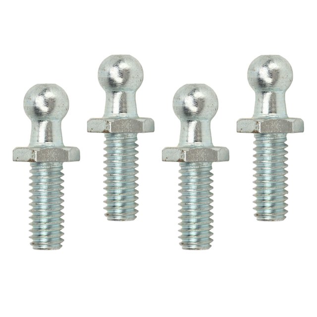 Stud à Billes, 4Pcs 10mm Ball Studs 5/16-18 Thread Haute Dureté Robuste Stable Ball Studs Washers Kit pour Boîtes à Outils Voitures RVs