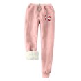 thumbnail image 2 of Qertyioot 2024 Nouvelle Année Réinitialiser Mode Femme Décontracté Imprimé Extensible Taille Haute Garder au Chaud Pantalon Long Pantalon Pleine Longueur Leggings, 2 of 4