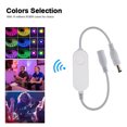 thumbnail image 3 of RGB LED Light Strip Controller Mobile Phone Remote Bedroom RFB LED Wall Bar Movie Lamp Dimmer Switch Lighting Accessories RGB Monochrome, 3 of 8