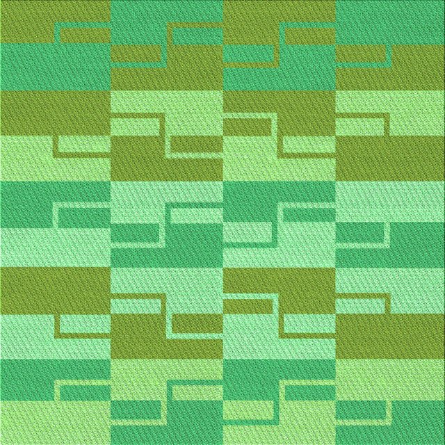 Ahgly Company Tapis d'Intérieur Lavable en Machine Carré Vert, 4 Pieds Carré