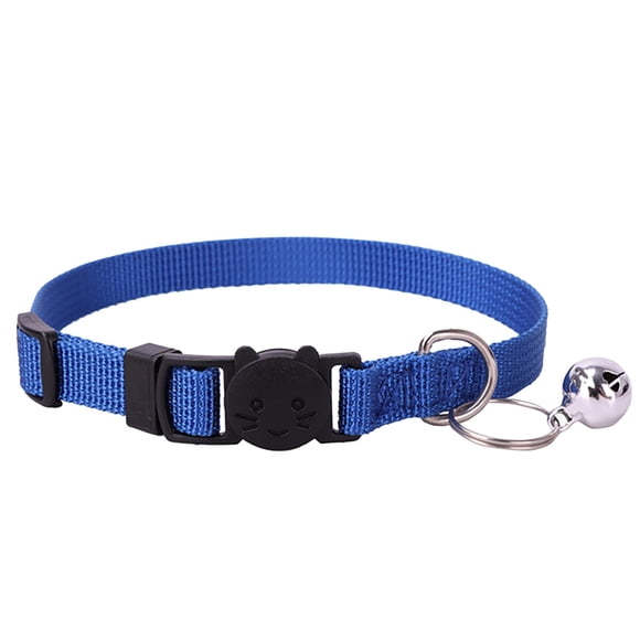 Color Breakaway Cat Collar - Adjustable Length, Safe Snap Design, Bell Accessory, for Kittens Cats