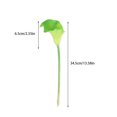 thumbnail image 2 of kurtrusly Wedding Decor With Simulated Calla - Choose Variety Of Colors And Styles With High 3D And Simulation Durable PU Pure Yellow 1 Pc, 2 of 6