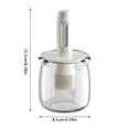 thumbnail image 2 of Glass Oil Bottle with Brush for Cooking Baking and Grilling | High-Temperature Storage Jar for Kitchen Use, 2 of 6