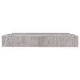 thumbnail image 3 of vidaXL Floating Wall Shelf Concrete Grey 23x23.5x3.8 cm MDF, 3 of 5