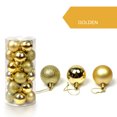 thumbnail image 1 of XZNGL Bathroom Organizers Kitchen Storage Rack 30Mm Christmas Xmas Tree Ball Bauble Hanging Home Party Ornament Decor, 1 of 2