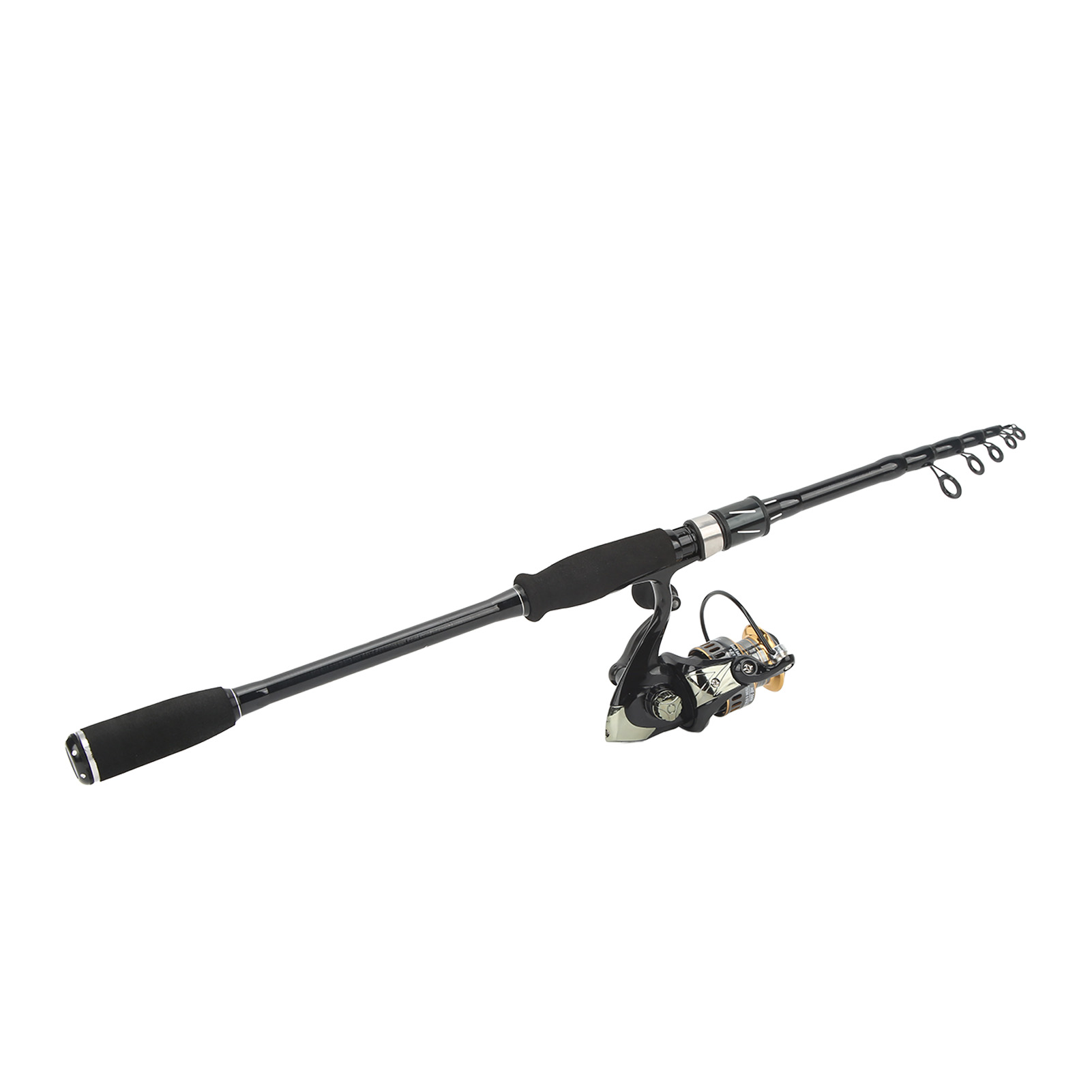 Fishing Rod and Reel Combo Set, 1145g Fishing Rods Set Silent Bearing  for Gift