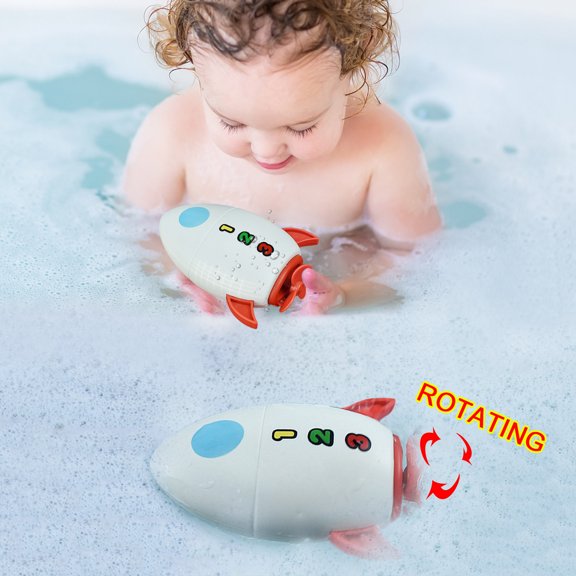Bath Toys for Kids,Water Toys for Outside,Water Toys for Pool,Summer Beach Toys Bath Toys Wind Up Water Wheel Swimming for Toddler,Back to School Supplies,Back to School Gifts for Students