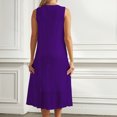 thumbnail image 4 of EGNMCR Robes de Soirée pour Femmes, Robes Formelles pour Femmes, Robes de Cocktail pour Femmes Mode Femme Robe Femme Couleur Unie à Paillettes, 4 of 6