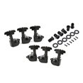 thumbnail image 1 of Wweixi 6pcs Guitar Tuner Pegs Set Modified Parts Guitars Accessories Universal Machine Head Tuning Peg Instrument Fitting Black, 1 of 1