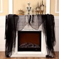 thumbnail image 4 of Halloween Gauze Black Yarn Yarn Dyed Ghost Festival Polyester Cotton Decorative Cloth Scene Layout Props, 4 of 7