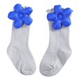 thumbnail image 1 of B91xZ Girls’ Cushioned Comfort Ankle Socks Super Soft Non-Slip Socks,Gray Small, 1 of 5