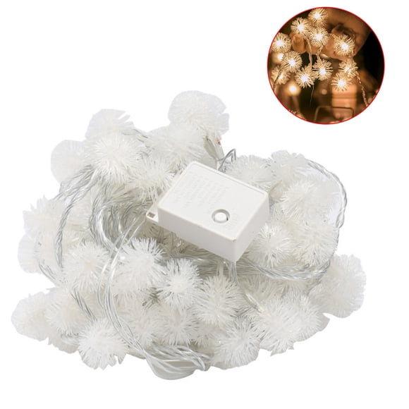 A Christmas Decoration Led Light Dandelions Ball Light String Style A Bedroom Outdoor Solar Wedding Star Net Red Small Colored Lights