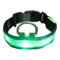 thumbnail image 2 of Collier Lumineux Réglable pour Animaux de Compagnie Randonnée Portable Nuit Marche Animal Allumé Choker Colliers Lavables Portables Animaux de Compagnie Fournitures Cadeau Vert XL, 2 of 8