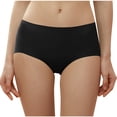 thumbnail image 2 of cfhntfmh Women's Seamless Briefs Mid Rise Seamless Full Coverage Underwear Comfort Breathable Workout Panties, 2 of 4