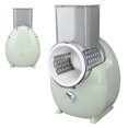 thumbnail image 1 of Electric Vegetable Shredder, Portable Rechargeable with 3 Blades Cheese Grater for Chopping and Shredding, Safety Lock for Kitchen Use, 1 of 7