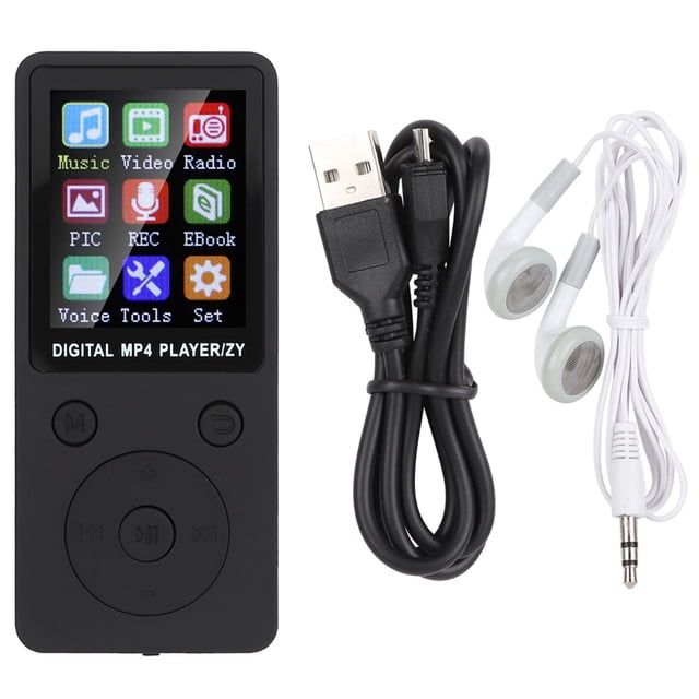 Round Buttons 8G MP4 Player, Music Player, Muti-Languages For Music Lovers,