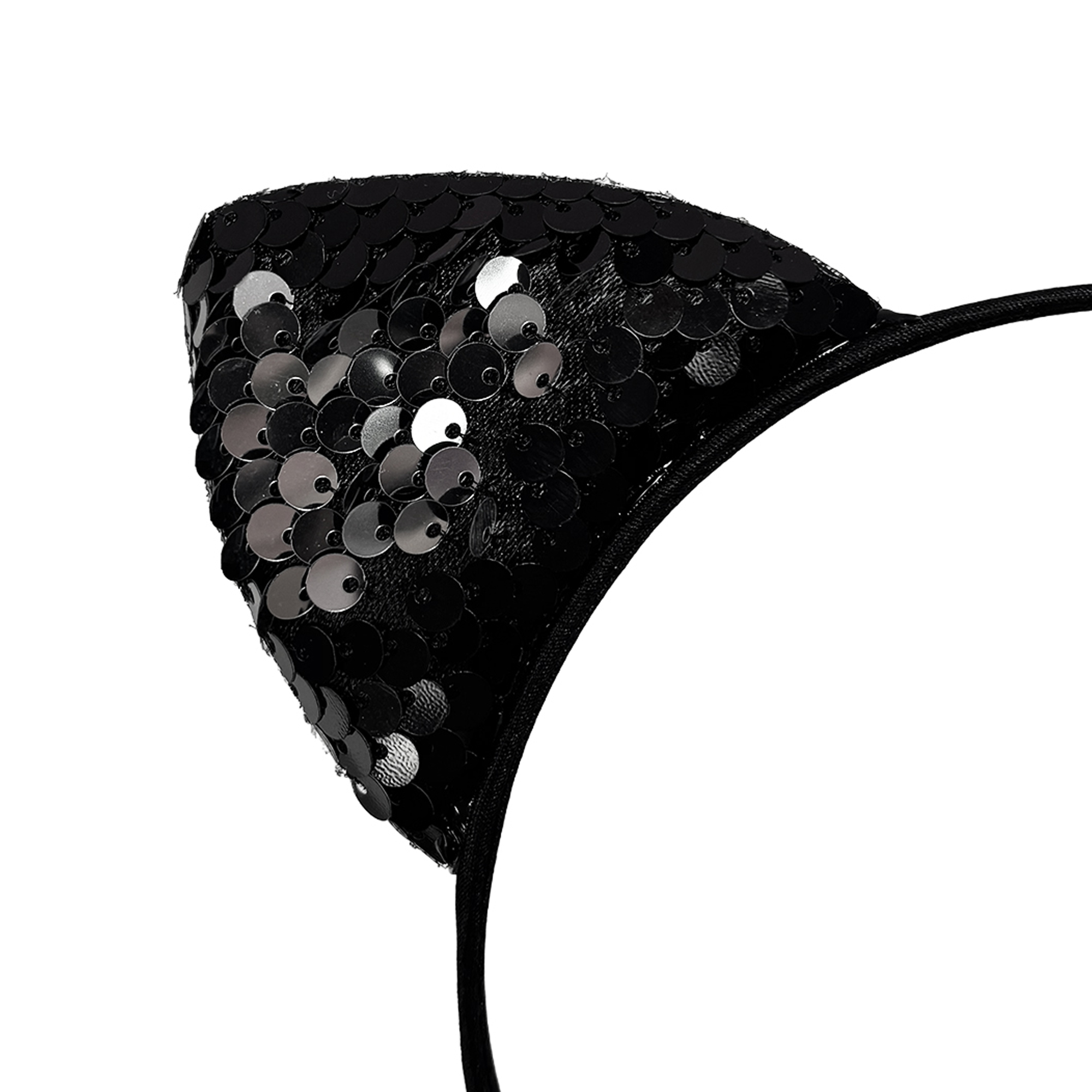 Way To Celebrate Sequin Silver Cat Headband