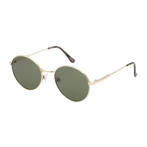 Lunettes de soleil rondes dorées Madden NYC