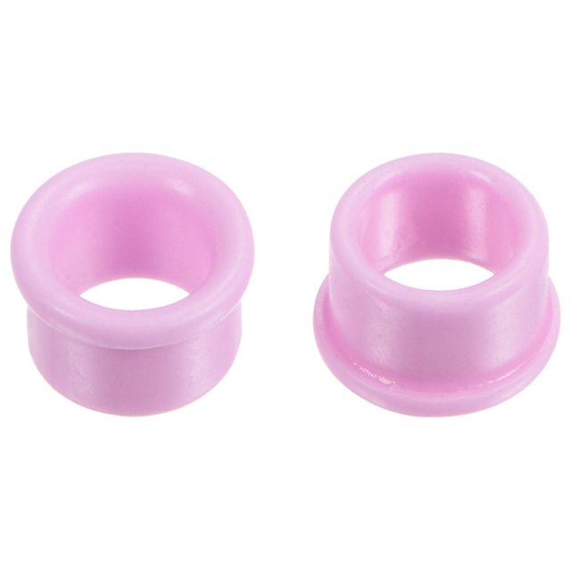 Unique Bargains Take Up Lever Thread Eyelet 7mm x 5mm x 5mm Ceramic Fit for Embroidery Machine, 50 Pack