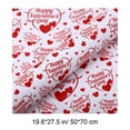 thumbnail image 3 of Amzcrzy Gift Bags Heart Shaped Packaging Paper Heart Shape Printed Wrapping Paper Valentine'S Day Gift Box Wrapping Paper Holiday Gift Wrapping Paper Valentine'S Day Gift Wrapping, 3 of 7