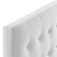thumbnail image 3 of Modway Emily Twin Biscuit Tufted Performance Velvet Headboard, White, 3 of 4