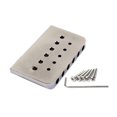 thumbnail image 2 of 6 Strings Hardtail Saddle Bridge With Wrench And Screws For Fender Strat Electric Guitar Replacemen Banmo, 2 of 5