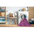 thumbnail image 2 of Ahgly Company Machine Washable Indoor Rectangle Transitional Medium Violet Red Pink Area Rugs, 4' x 6', 2 of 7