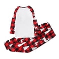 thumbnail image 3 of LSLJS Christmas Family Pajamas Matching Sets, Matching Family Christmas Pajamas Set Christmas Pjs for Family Set Red Plaid Top and Long Pants Sleepwear Sets for Holiday Xmas Sleepwear Set, 3 of 4
