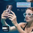 thumbnail image 4 of Waterproof Case for iPhone 17 [Built-in Screen Protector & Camera Protector][Compatible with MagSafe][Full Body Shockproof][IP68 Waterproof][Dustproof] Phone Case 6.3", 4 of 7