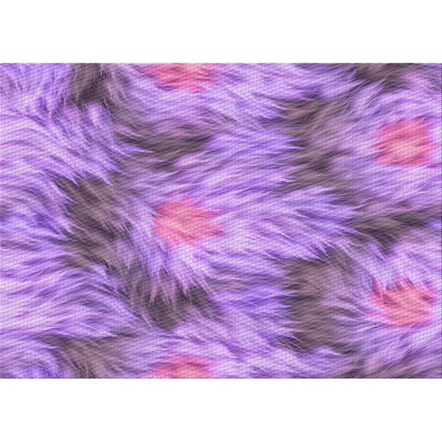 Ahgly Company Machine Washable Indoor Rectangle Transitional Violet Purple Area Rugs, 3' x 5'