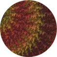 thumbnail image 1 of Ahgly Company Tapis d'Intérieur Lavable en Machine Carré Acajou Brun, 3 Pieds Carré, 1 of 7