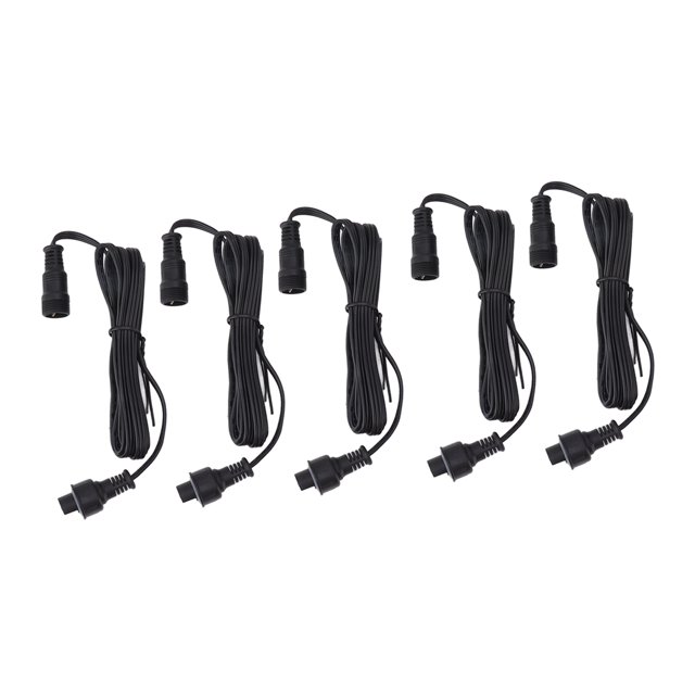 Rallonge de Lampe de Pont, 5pcs 4.9ft Rallonge Extérieure LED Câble d'Extension de Lampe de Pont Solution Innovante