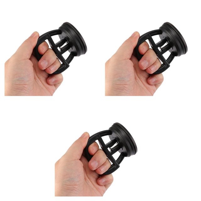 ziyahi Car Dent Removal Tool Puller with D-ring Handle Dents Remover Bodywork Suction Cup Repair Handtool 5.8cm Diameter 3Set