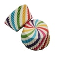 thumbnail image 3 of 100 Pcs Caissettes en Papier Colorées pour Gâteaux Cupcakes, Moules, Moules à Muffins, Moules de Cuisson, Fête A, 3 of 8