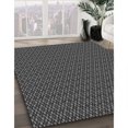thumbnail image 3 of Ahgly Company Tapis d'Intérieur Lavables à la Machine, Carrés, Transitionnels, Noir, 7' Square, 3 of 7