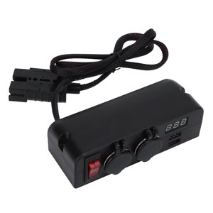 Adaptateur de chargeur de voiture, adaptateur d'alimentation pratique Sortie facile d'installation pour les voitures