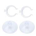 thumbnail image 2 of Loewten Fish Tank Airline Tubing Suction Cup, Reusable Aquarium Airline Suction Cup With Clips For Fish Tank For Aquarium, 2 of 8