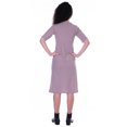thumbnail image 4 of Moomaya Robe Droite à Manches Courtes pour Femmes, Unie, Décontractée, Coupe Ample, avec Poches, 4 of 7