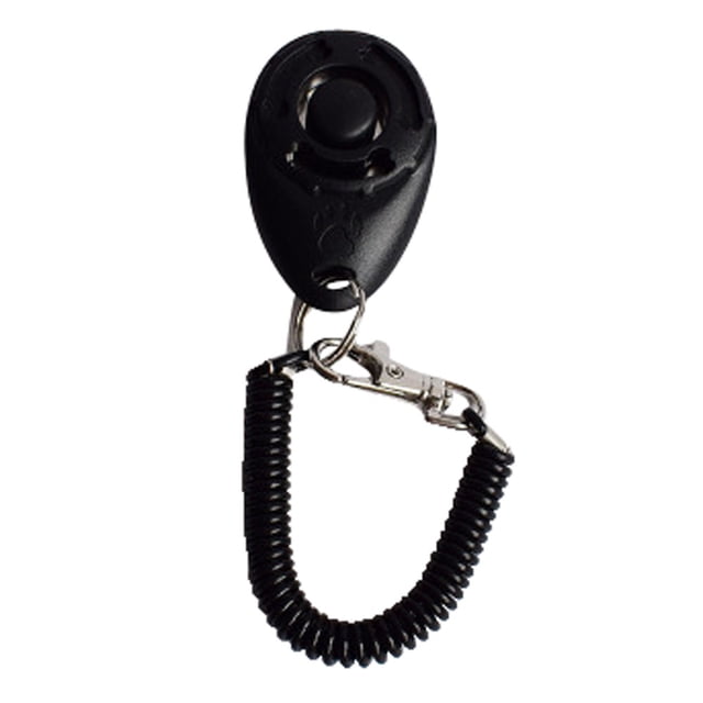 LSLJS Dog Training with Wrist Strap, Positive Behavior Reinforcer for Pets, 1 Piece New Dog Pet Click Clicker Training Trainer Aid Wrist Strap