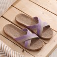 thumbnail image 1 of SMihono Sandales Sandales de Plage Femmes Été Décontracté Mode Femme Décontracté à Enfiler Sandales d'Intérieur Pantoufles de Maison Chaussures de Plage Pantoufle en Liquidation, 1 of 5