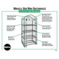thumbnail image 4 of Miracle-Gro Mini Greenhouse 23 x 17 x 57”, 4 of 8