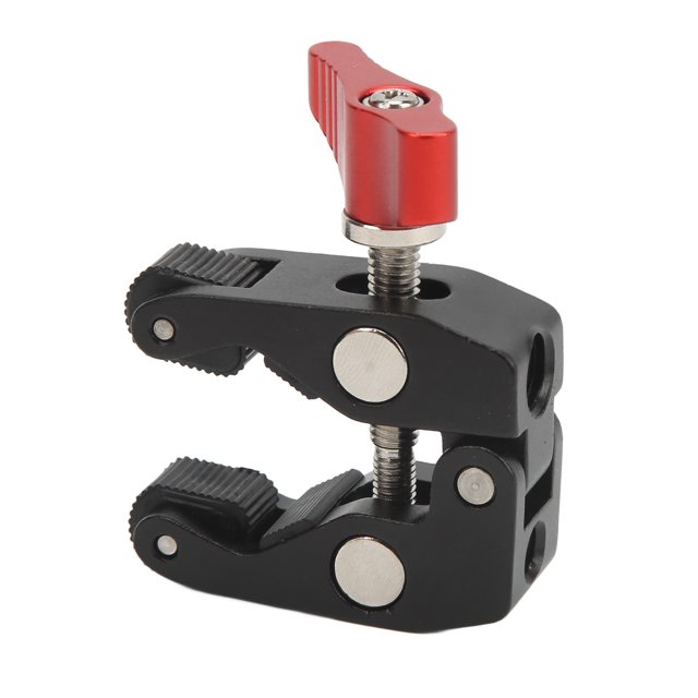 Super Clamp Camera Mount, Super Clamp 1/4 Inch Screw Holes High Durability For Tripods