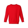 thumbnail image 1 of Rabbit Skins Toddler Boy  Girl Fleece Long Sleeve Pullover Sweatshirt, 7, Red, 1 of 3