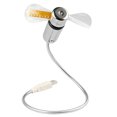 thumbnail image 1 of Binwennn USB Clock Fan With Real Clock And Temperature Display Function Small Clip Fans Window Ventilator Fan, 1 of 7
