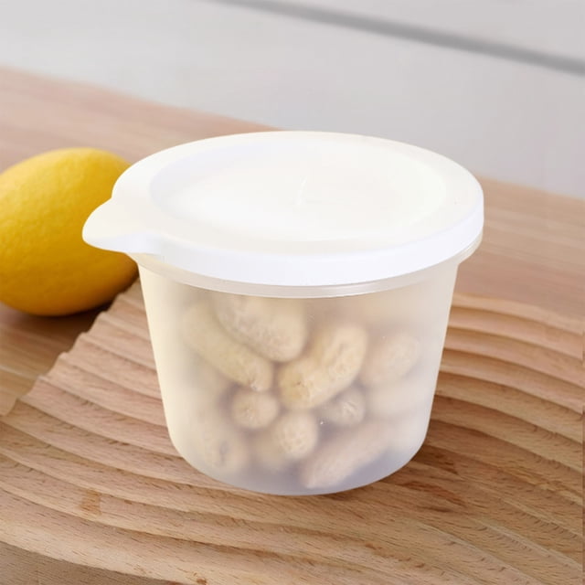 Contenant de Rangement Alimentaire en Plastique avec Couvercle Boîte Bento pour Préparation de Repas pour l'Organisation du Réfrigérateur 1 Unité
